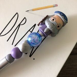 Harry Potter: Professor Albus Dumbledore handmade beaded pen